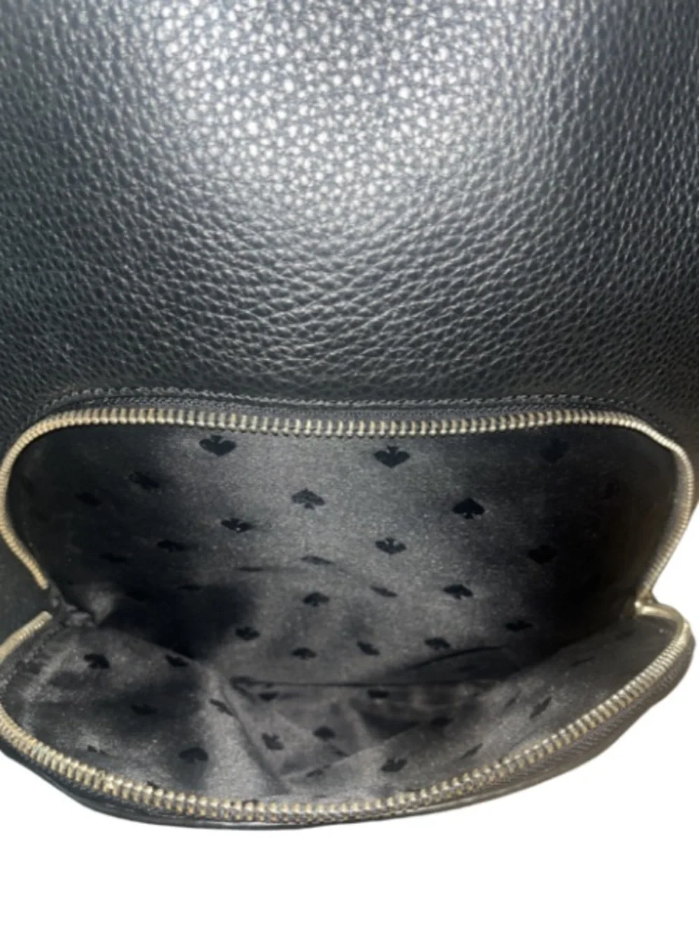 Kate Spade New York Jackson Large Pebbled Leather Backpack Black